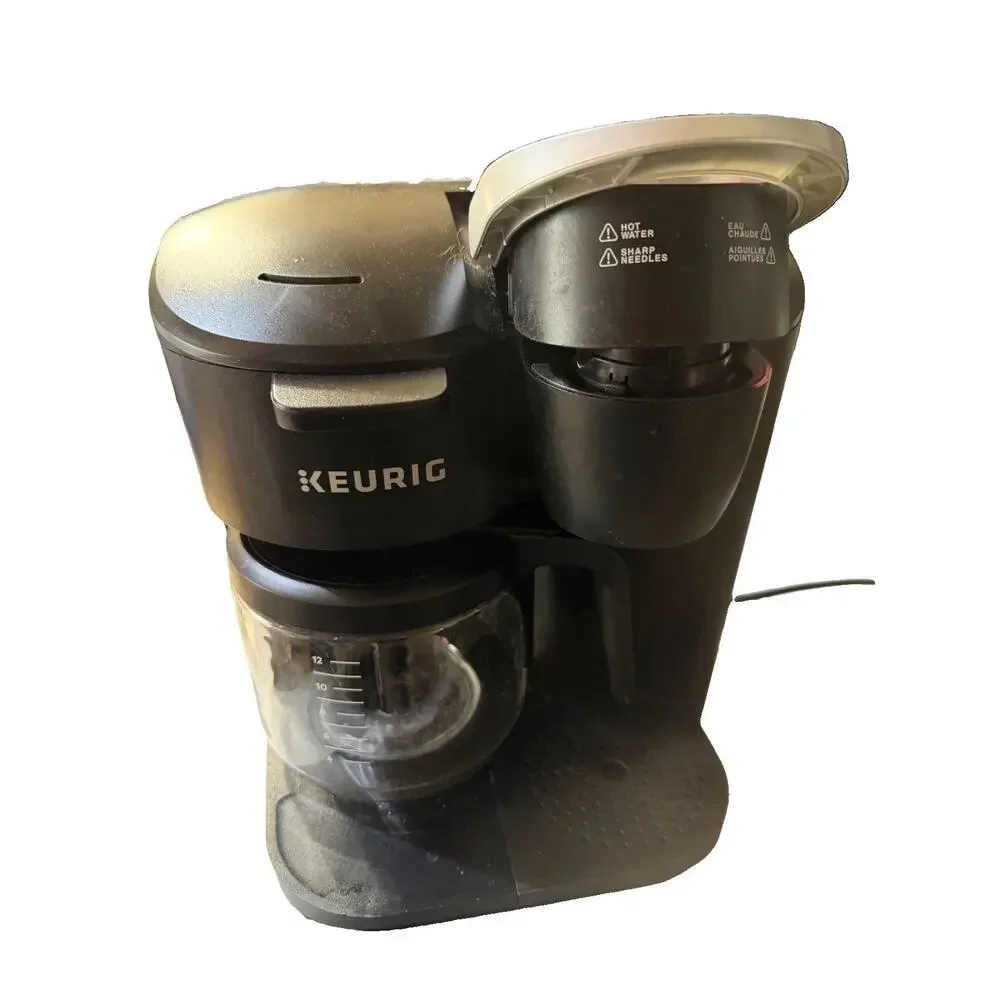 Keurig K-Duo Essentials Coffee Maker, Single Serve & Carafe, Hot and Iced Drinks